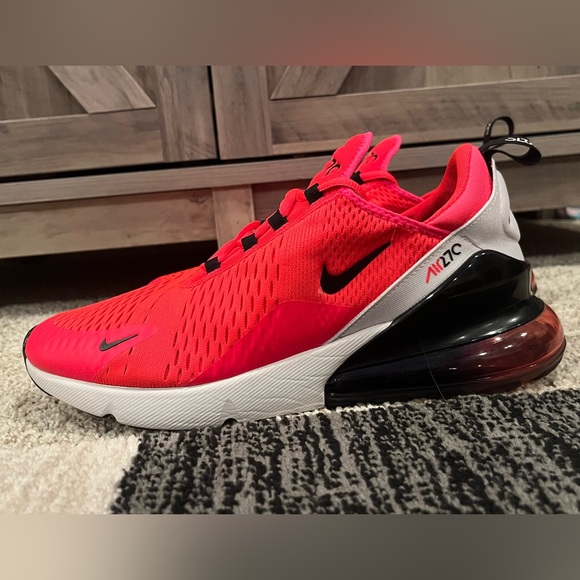 Nike Other - Nike Air Max 270 Shoes Red Orbit - Red, White, Grey, Black - Men’s Size 10.5
